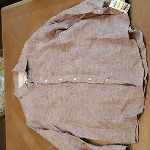 Mens Long Sleeve Button Down Shirt